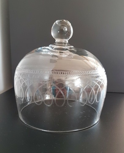 Ancienne cloche verre ou - ancienne,