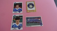 4 images ORIGINALES - FOOTBALL 85 - BASTIA - LOT 1  dont  BADGE