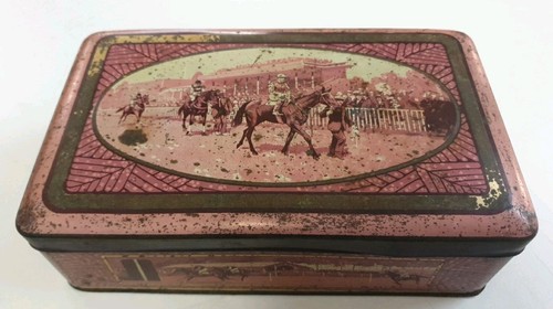 Ancienne boite tole litho - tole,