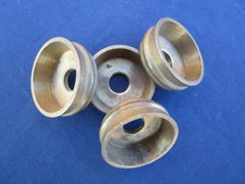 4 bagues Diamètre intérieur 2,25 cm laiton pieds meuble table fauteuil chaise