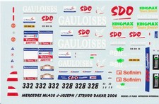 DECAL 1/43 - MERCEDES ML -