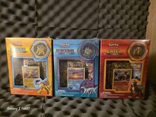 Coffrets Pokémon Trio Chiens Légendaires Entei Raikou Suicune Pin's FR scellés