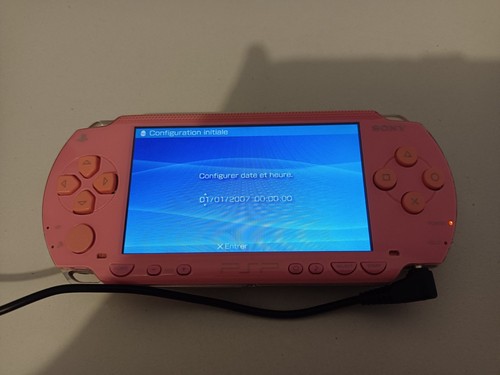 Psp rose avec jeux - psp,