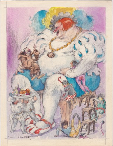 Louis icart gravure originale - icart,,