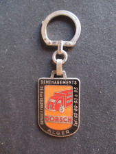 PORTE CLE KEYCHAIN   EMAILLE  AUGIS DEMENAGEMENTS DORSCH ALGER ALGERIE