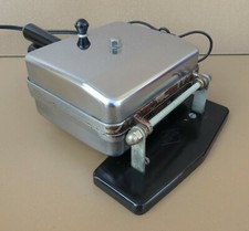 Ancien appareil Croque Monsieur chromé SYMPAS 110 V vintage MARCHE