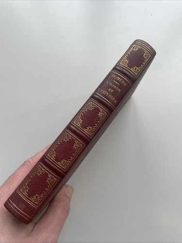 Livre ancien homère iliade - ancien, l'iliade