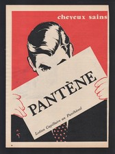publicité 1956 Lotion Cheveux