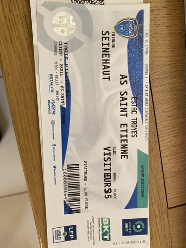 Asse billets match - billets,