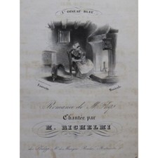 THYS A. L'oiseau Bleu Chant Piano ca1830