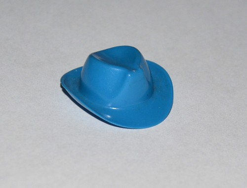 Chapeau bleu cow boy - bleu, de