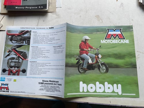 Brochure motobecane hobby - brochure, no