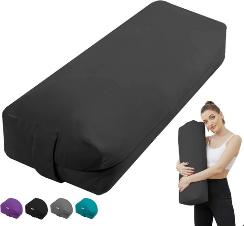 Rectangular yoga bolster - rectangular,