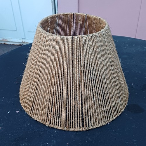 Abat jour vintage - corde, pour