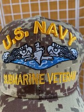 U S NAVY CAMOUFLAGE CAP