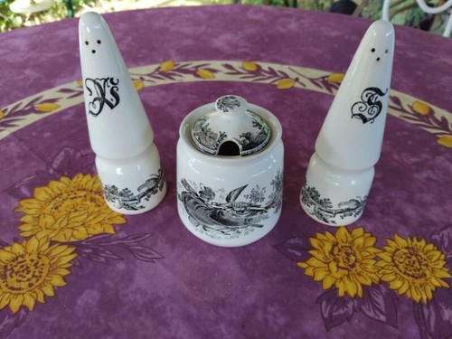 Pot moutarde sel poivre - pot,