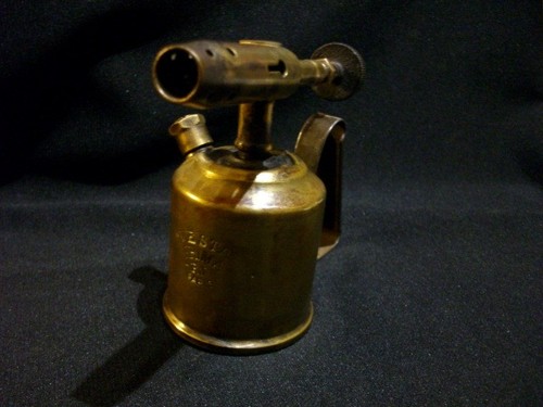 Ancienne lampe souder - ancienne,