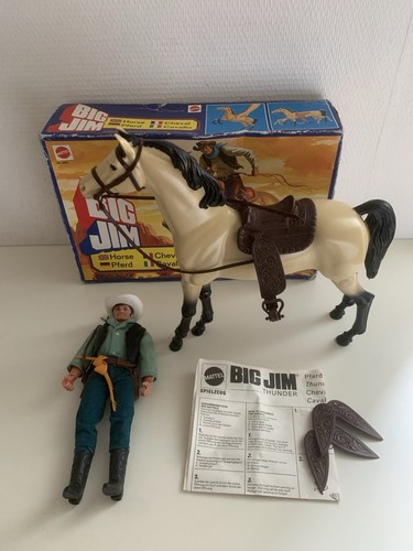 Mattel big jim - big, cheval