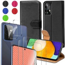 Etui Coque Étui Portable à Clapet Portefeuille Livre 9H Verre Film de Protection