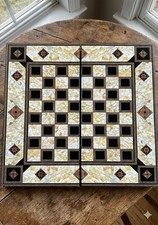 Ensemble de backgammon enduit