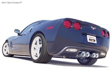 Borla Touring Inox Échappement Sport Corvette C6 6.0 6.2 2005-2008 4x102mm Rond