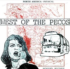 Howard Hughes And The Western Approaches - West Of The Pecos Maxi (VG/VG) .