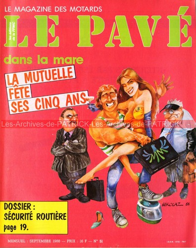 Pavé dans mare yamaha - pavé,