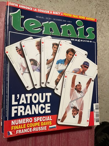 Tennis magazine 321 - tennis, n°321