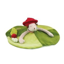 Doudou plat rond Balthazar et Valentine Moulin Roty