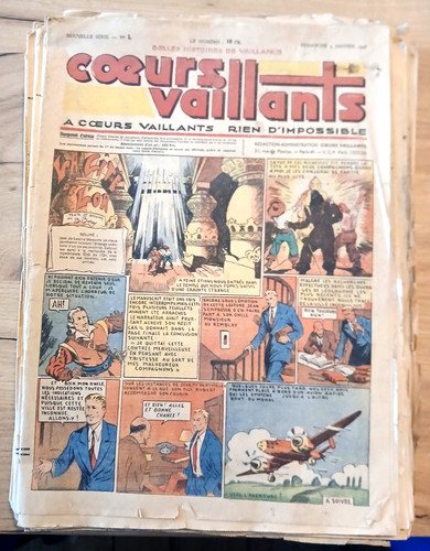 Coeurs vaillants année - vaillants,