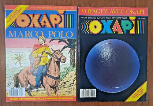 Lot okapi 374 375 - lot,