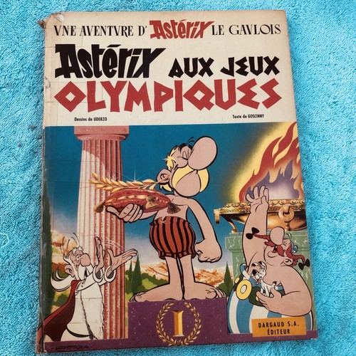 Astérix aux jeux - bd,