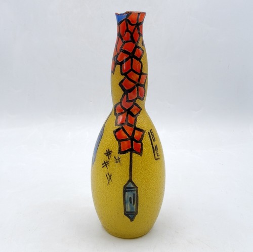 Vase soliflore verre granité
