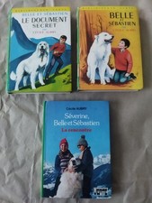 CECILE AUBRY/ SERIE BELLE ET SEBASTIEN / 3TITRES / BIBLIOTHEQUE VERTE