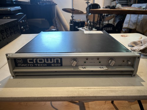 Crown macro tech 600 2 - macro-tech, 600,
