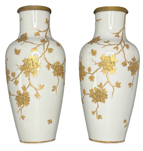 Pair antique sevres french - antique,