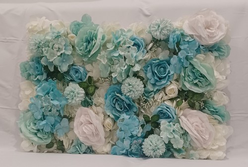Mur fleurs artificielles - mur,