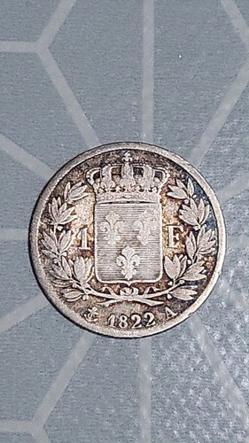Franc 1822a argent tres - argent,