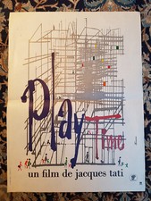 Affiche 1967 PLAYTIME 40x60 Jacques TATI /PLAYTIME Original Poster