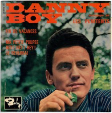 DANNY BOY ET LES PÉNITENTS Fin de vacances Petite poupée 1963 EP Yé-Yé Languette