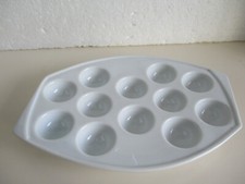 Plat à escargot en porcelaine