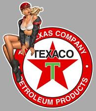 TEXACO left Pin Up gauche