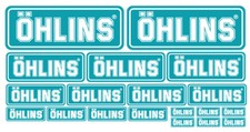 FE STICKER OHLINS MOTO DECAL