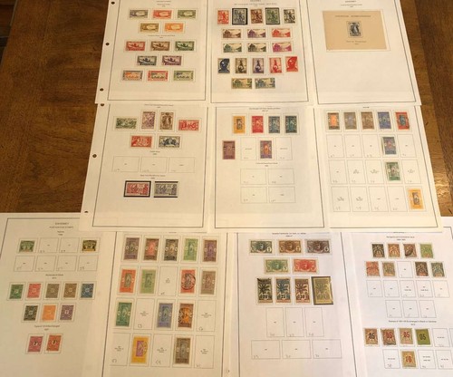 E6884 collection timbres - collection, de