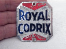 PLAQUE VELO MOTO ANCIENNE