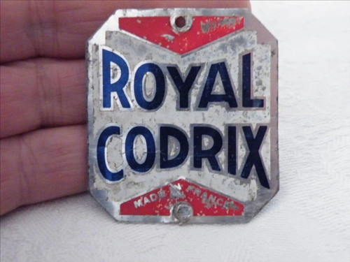 Plaque velo moto ancienne - velo,