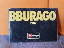 BURAGO SUPERBE CATALOGUE 1987 ~~63 PAGES BON ETAT