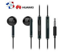 Ecouteurs Huawei honor Officiel câble 3.5mm Kit Main Libre Universel noir neuf