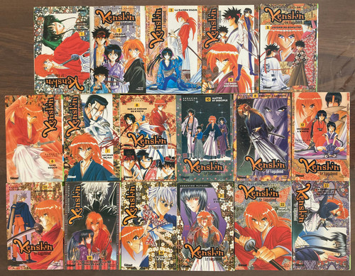 Lot tomes kenshin le - tomes,