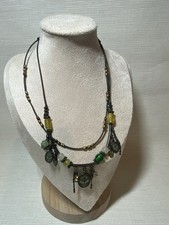 Collier double rangs Vintage